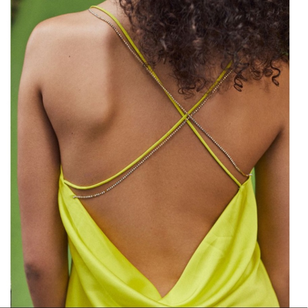 SOLD FOR LOVE & LEMONS Meringue mini dress 🍋💚 - Picture 5 of 7
